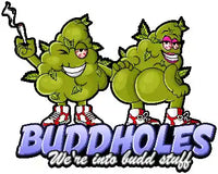 BUDDDHOLES logo.